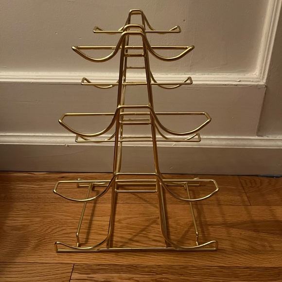 Blogilates 4 Tier Weight Rack - Gold - Picture 2 of 8